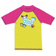 TODDLER GIRLS' UV SHORT SLEEVE WATER SHIRT - OntarioSwimHub